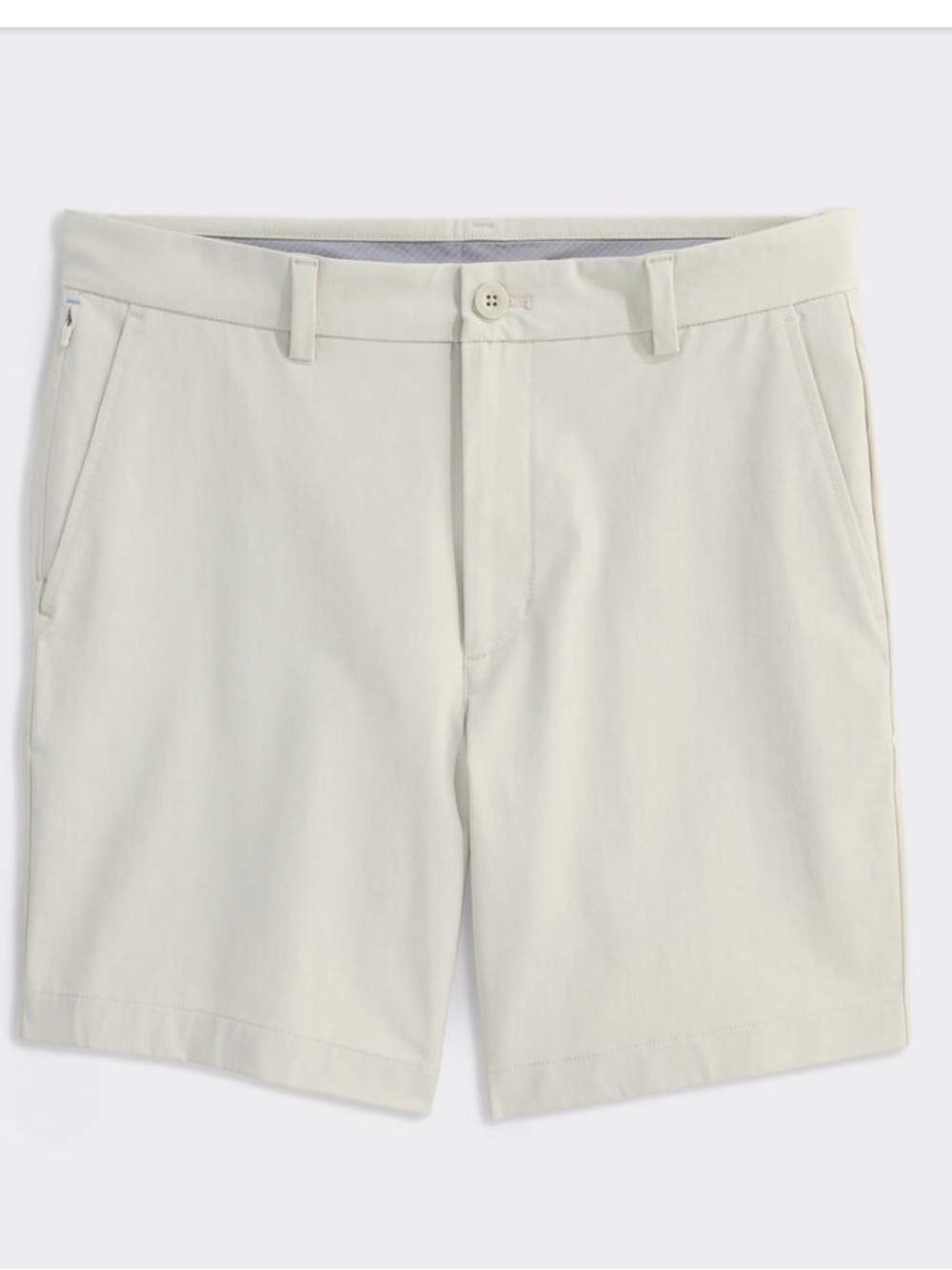 Men's Vineyard Vines Cream Stretch Chino Shorts
